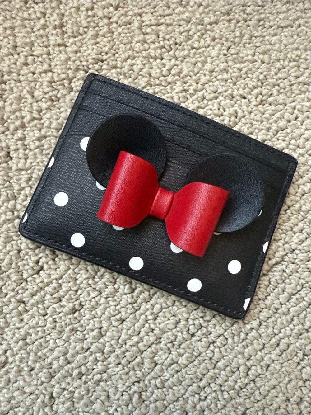 Disney×Kate Spade Minnie Mouse Card Holder